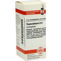 THYREOIDINUM D 6 Globuli 10 g Globuli
