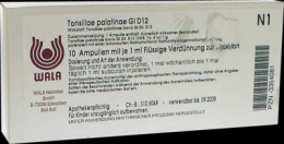 TONSILLAE palatinae GL D 12 Ampullen 10X1 ml