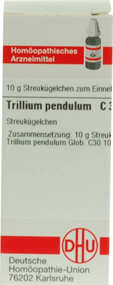 TRILLIUM PENDULUM C 30 Globuli 10 g