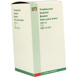 Ein aktuelles Angebot für TRINKBECHER mit 2 Deckeln 1 St ohne Häusliche Pflege - jetzt kaufen, Marke Lohmann & Rauscher GmbH & Co. KG.