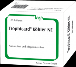 TROPHICARD Khler NE Tabletten 68 g