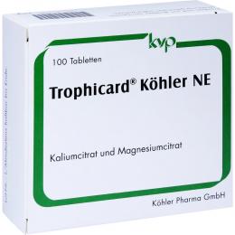 TROPHICARD Köhler NE Tabletten 100 St Tabletten
