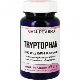 Ein aktuelles Angebot für TRYPTOPHAN 250 mg GPH Kapseln 60 St Kapseln Nahrungsergänzungsmittel - jetzt kaufen, Marke Hecht Pharma GmbH.