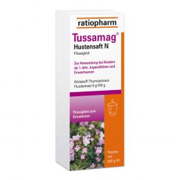 Ein aktuelles Angebot für Tussamag® Hustensaft N 200 g Flüssigkeit zum Einnehmen Hustenstiller - jetzt kaufen, Marke ratiopharm GmbH.