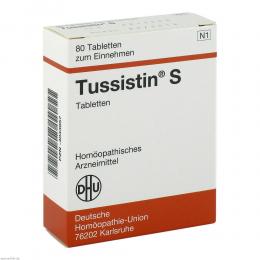 TUSSISTIN S 80 St Tabletten