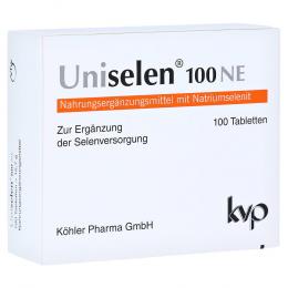Ein aktuelles Angebot für Uniselen 100 NE 1 X 100 St Tabletten Mineralstoffe - jetzt kaufen, Marke Köhler Pharma GmbH.