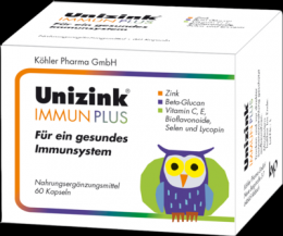 UNIZINK Immun Plus Kapseln 49,8 g