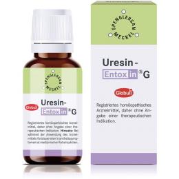 URESIN-Entoxin G Globuli 10 g