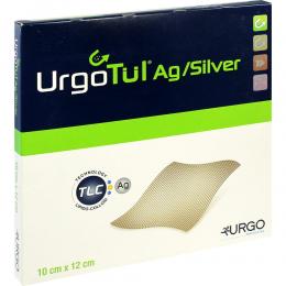 Urgotuel silver 10x12cm 10 St Wundgaze