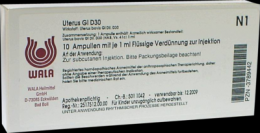 UTERUS GL D 30 Ampullen 10X1 ml