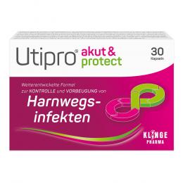 Ein aktuelles Angebot für UTIPRO akut & protect Hartkapseln 30 St Hartkapseln Blasen- & Harnwegsinfektion - jetzt kaufen, Marke Klinge Pharma GmbH.