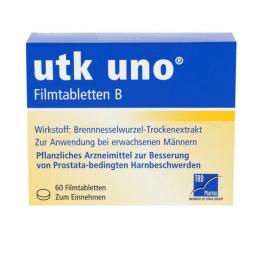 Ein aktuelles Angebot für utk uno 460mg Filmtabletten B 60 St Filmtabletten Prostatabeschwerden - jetzt kaufen, Marke TAD Pharma GmbH.
