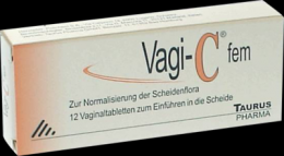 VAGI C Fem Vaginaltabletten 12 St