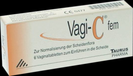VAGI C Fem Vaginaltabletten 6 St
