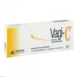 VAGI C Vaginaltabletten 12 St Vaginaltabletten