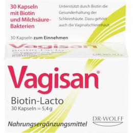 VAGISAN Biotin-Lacto Kapseln 30 St.