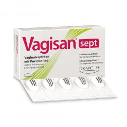 Vagisan Sept Vaginalz Povi 5 st Vaginalsuppositorien