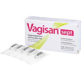 VAGISAN sept Vaginalzäpfchen mit Povidon-Iod 5 St.