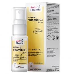 VEGANES Vitamin D3 Spray 1000 I.E. 12.5 ml Spray