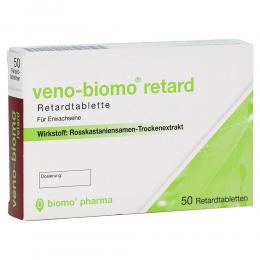 VENO-BIOMO retard Retardtabletten 50 St Retard-Tabletten