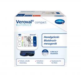 VEROVAL compact Handgelenk-Blutdruckmessgerät 1 St ohne