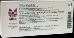 VESICA FELLEA GL D 6 Ampullen 10X1 ml