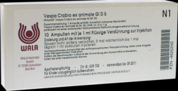 VESPA CRABRO EX animale GL D 5 Ampullen 10X1 ml