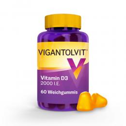 VIGANTOLVIT 2000 I.E. Vitamin D3 Weichgummis 60 St ohne