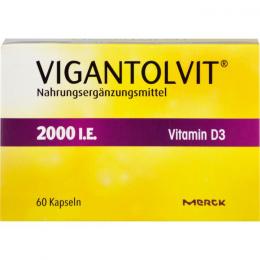 VIGANTOLVIT 2000 I.E. Vitamin D3 Weichkapseln 60 St.