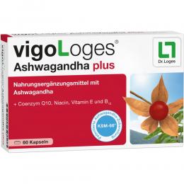 vigoLoges® Ashwagandha plus 60 St Kapseln