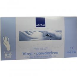 Ein aktuelles Angebot für VINYL Handschuhe puderfrei large 100 St Handschuhe  - jetzt kaufen, Marke ABENA GmbH.