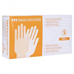 Ein aktuelles Angebot für VINYL Handschuhe ungepudert Gr.S 100 St Handschuhe  - jetzt kaufen, Marke P. J. Dahlhausen & Co. GmbH.