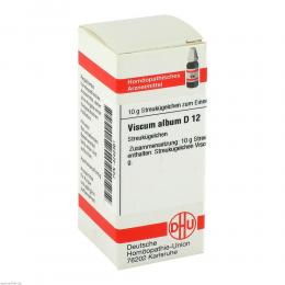 Ein aktuelles Angebot für VISCUM ALBUM D 12 Globuli 10 g Globuli  - jetzt kaufen, Marke DHU-Arzneimittel GmbH & Co. KG.