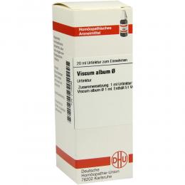 Ein aktuelles Angebot für VISCUM ALBUM Urtinktur 20 ml Dilution  - jetzt kaufen, Marke DHU-Arzneimittel GmbH & Co. KG.