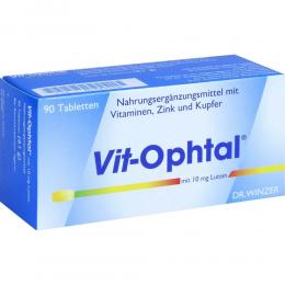 Vit-Ophtal mit 10mg Lutein 90 St Tabletten