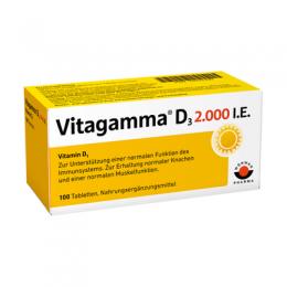 VITAGAMMA D3 2.000 I.E. Vitamin D3 NEM Tabletten 24 g