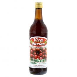 Ein aktuelles Angebot für VITAGARTEN Cranberry Nektar 750 ml Flaschen  - jetzt kaufen, Marke Obstsaftkelterei Josef Möller GmbH & Co. KG.