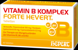 VITAMIN B KOMPLEX forte Hevert Tabletten 60 St