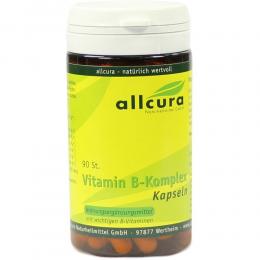 Ein aktuelles Angebot für Vitamin B-Komplex Kapseln 90 St Kapseln Vitaminpräparate - jetzt kaufen, Marke Allcura Naturheilmittel GmbH.