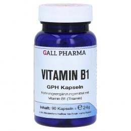 Ein aktuelles Angebot für VITAMIN B1 GPH 1,4 mg Kapseln 90 St Kapseln  - jetzt kaufen, Marke Hecht Pharma GmbH.