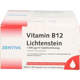 VITAMIN B12 1.000 µg Lichtenstein Ampullen 100 ml