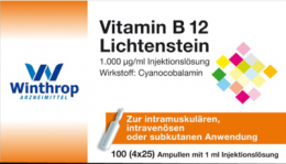 VITAMIN B12 1.000 g Lichtenstein Ampullen 100X1 ml