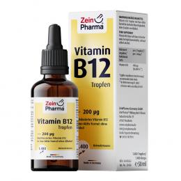 Ein aktuelles Angebot für VITAMIN B12 200 myg Tropfen zum Einnehmen 50 ml Tropfen zum Einnehmen  - jetzt kaufen, Marke ZeinPharma Germany GmbH.