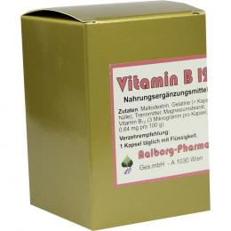 Ein aktuelles Angebot für Vitamin B12 60 St Kapseln Vitaminpräparate - jetzt kaufen, Marke FBK-Pharma GmbH.