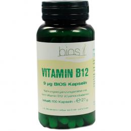 VITAMIN B12 9 myg Bios Kapseln 100 St Kapseln