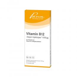 Ein aktuelles Angebot für VITAMIN B12 DEPOT INJEKTOPAS 1500UG 10 X 1 ml Injektionslösung Vitaminpräparate - jetzt kaufen, Marke PASCOE Pharmazeutische Präparate GmbH.