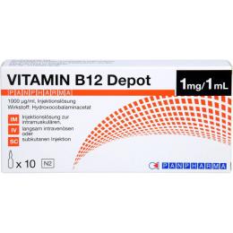 VITAMIN B12 DEPOT PANPHARMA 1000 µg/ml Inj.-Lsg. 10 ml