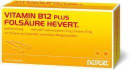 Ein aktuelles Angebot für VITAMIN B12 FOLS HEVERT 2 X 20 St Ampullen Vitaminpräparate - jetzt kaufen, Marke Hevert-Arzneimittel Gmbh & Co. Kg.