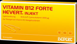 VITAMIN B12 forte HEVERT Injekt Ampullen 10X2 ml