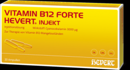 VITAMIN B12 forte HEVERT Injekt Ampullen 20X2 ml